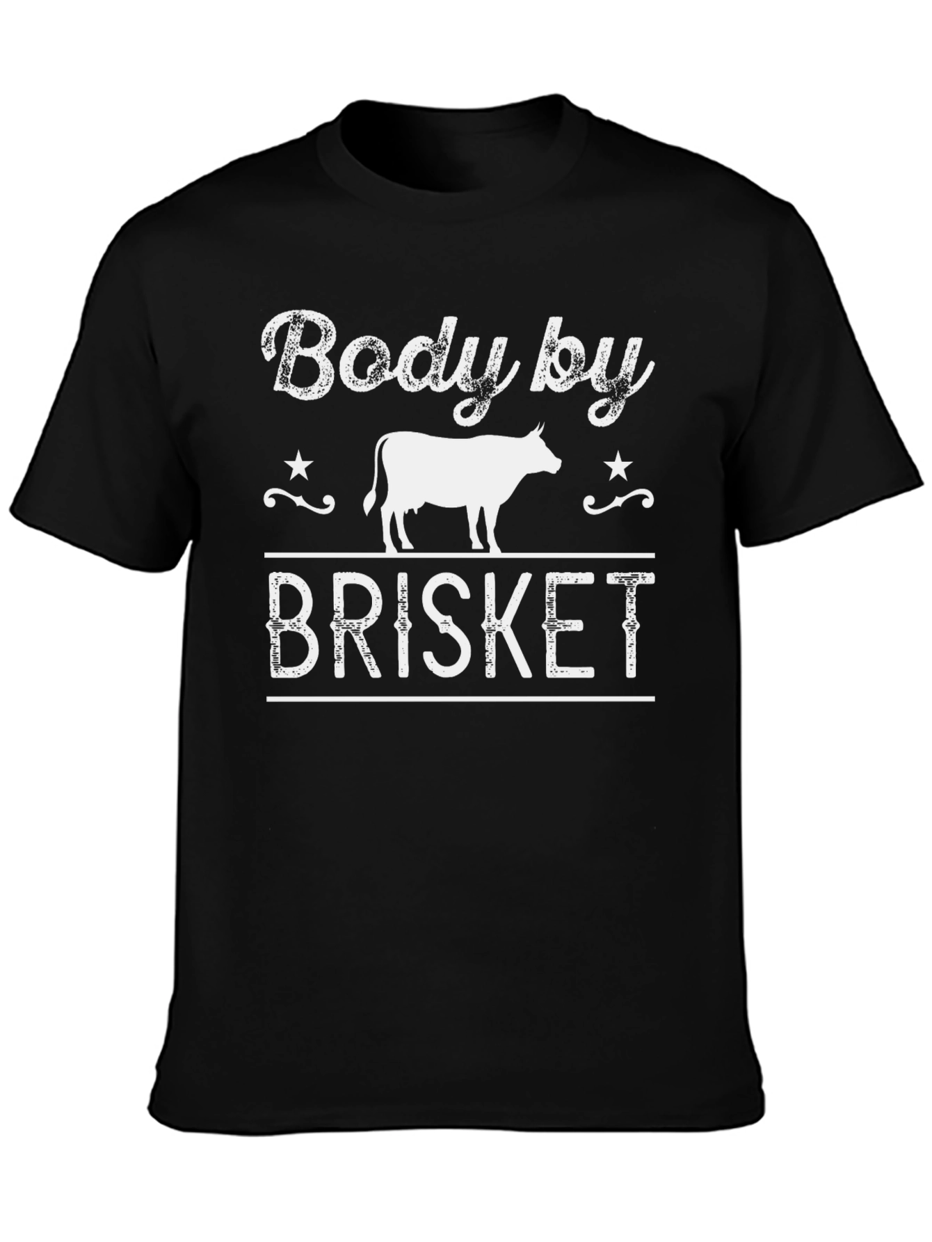 Body by Brisket T-Shirt - BBQ Grill Smoker Meat Lover Tee