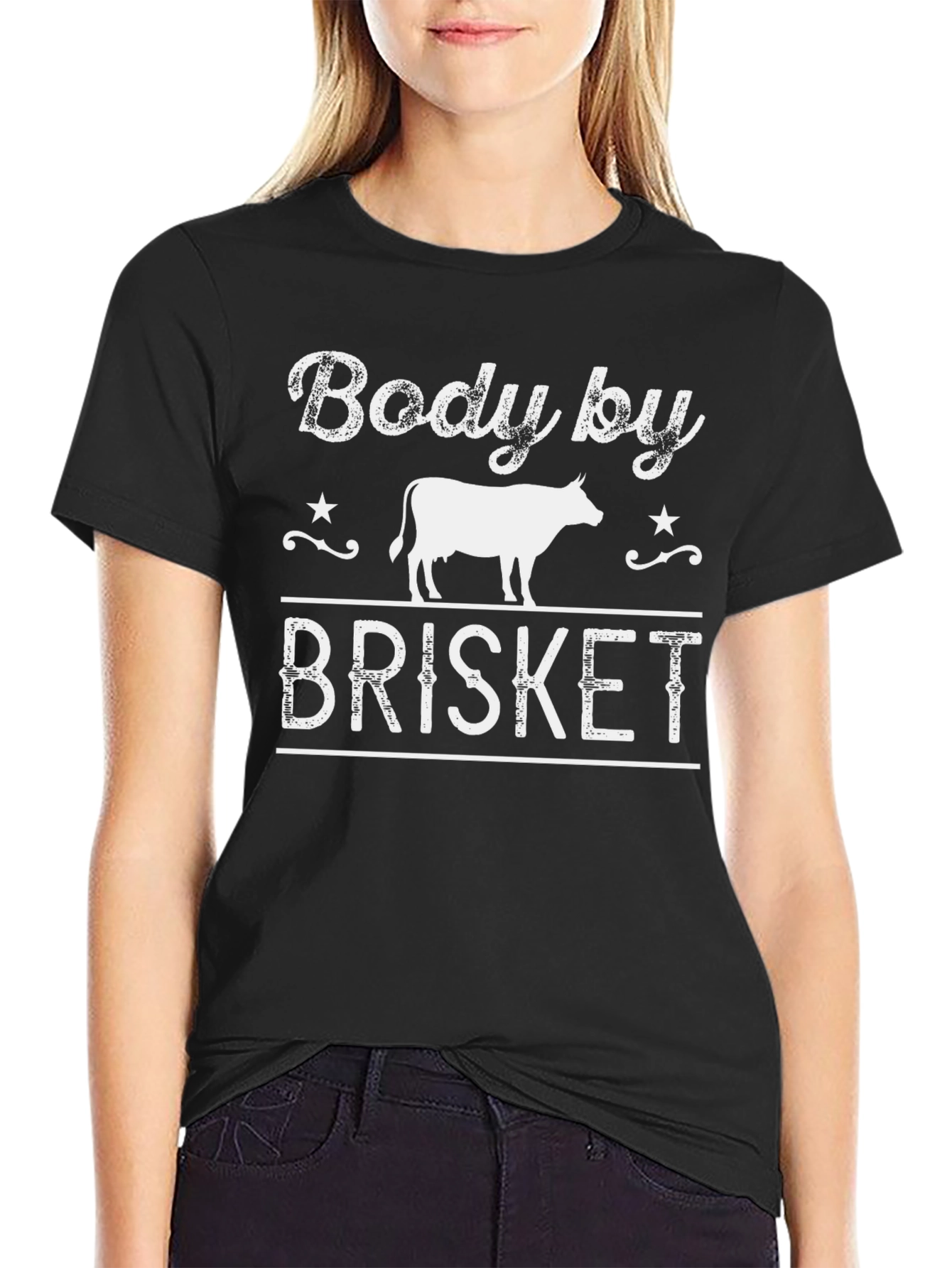 Body by Brisket T-Shirt - BBQ Grill Smoker Meat Lover Tee