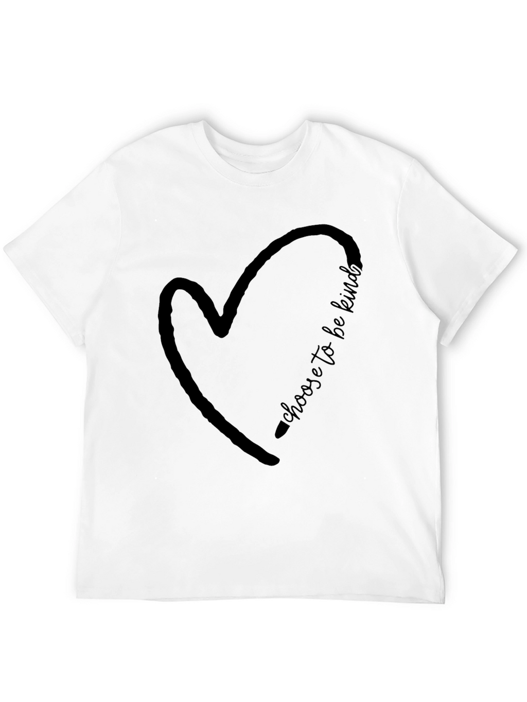 Choose to be Kind Heart T-Shirt