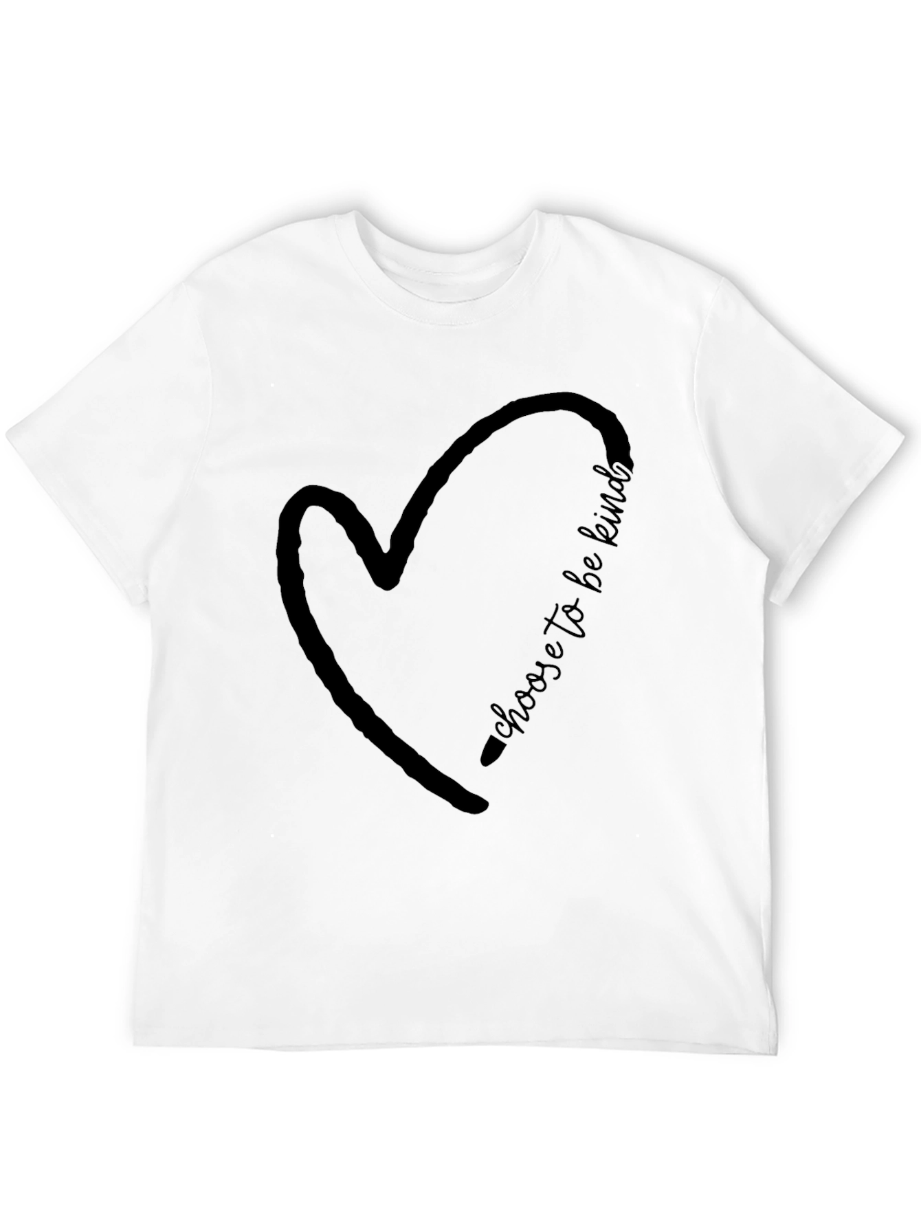Choose to be Kind Heart T-Shirt