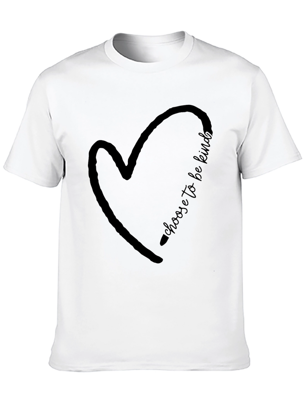 Choose to be Kind Heart T-Shirt