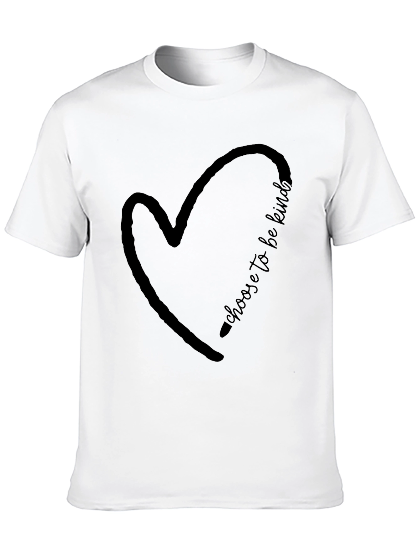 Choose to be Kind Heart T-Shirt