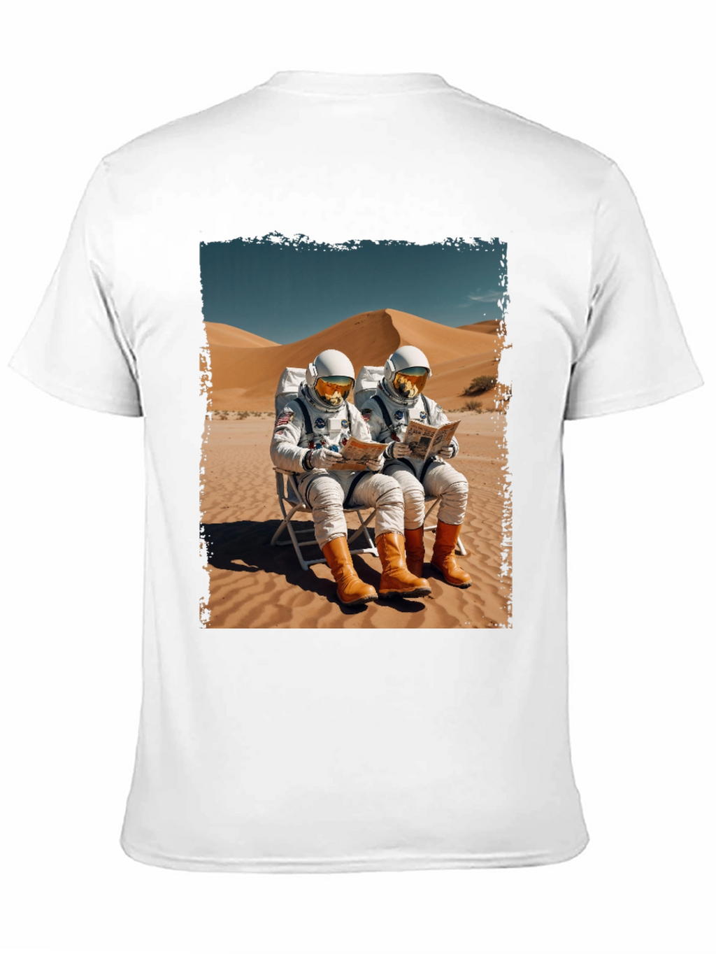 Astronaut Desert Relaxation T-Shirt