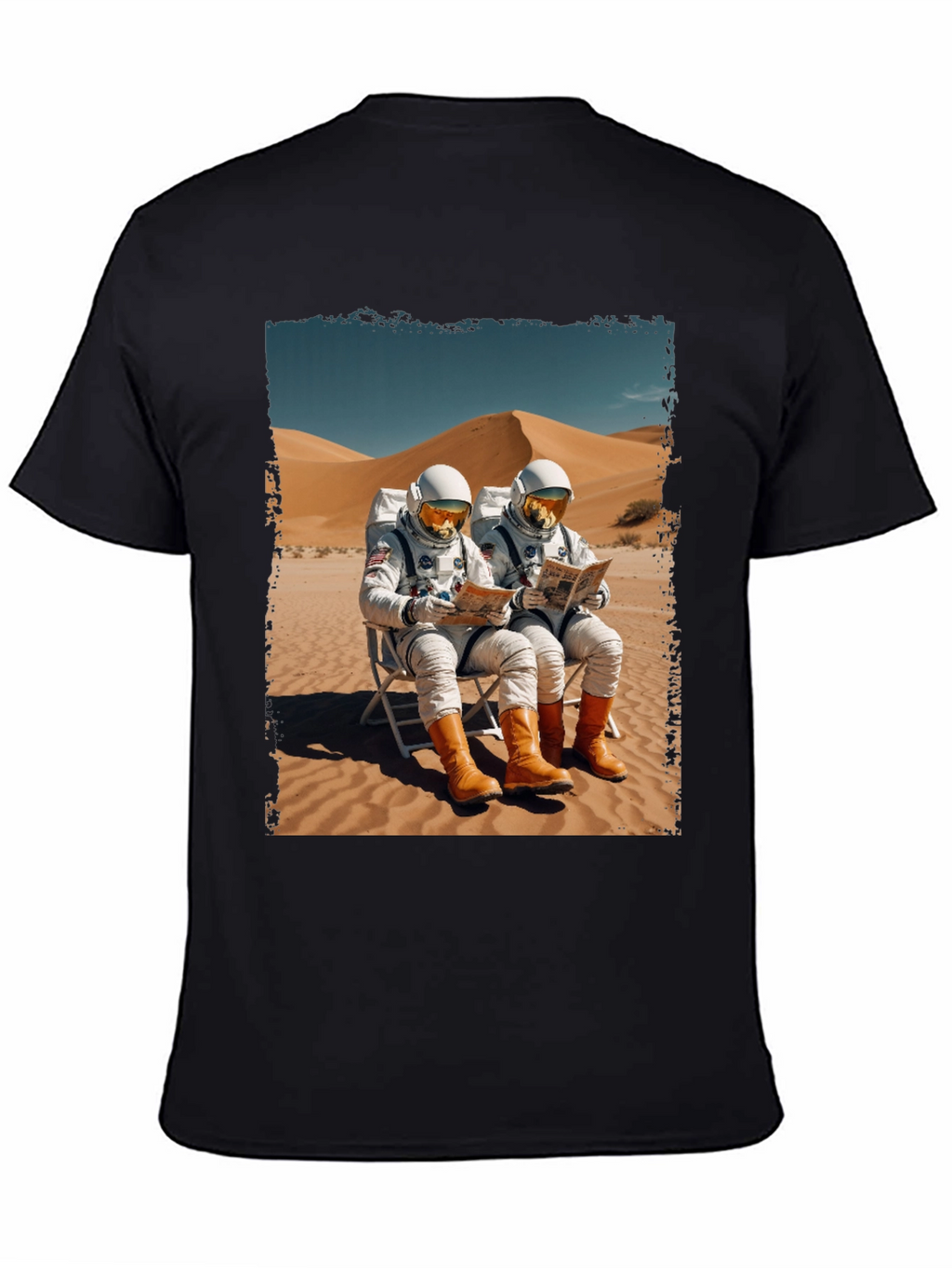Astronaut Desert Relaxation T-Shirt