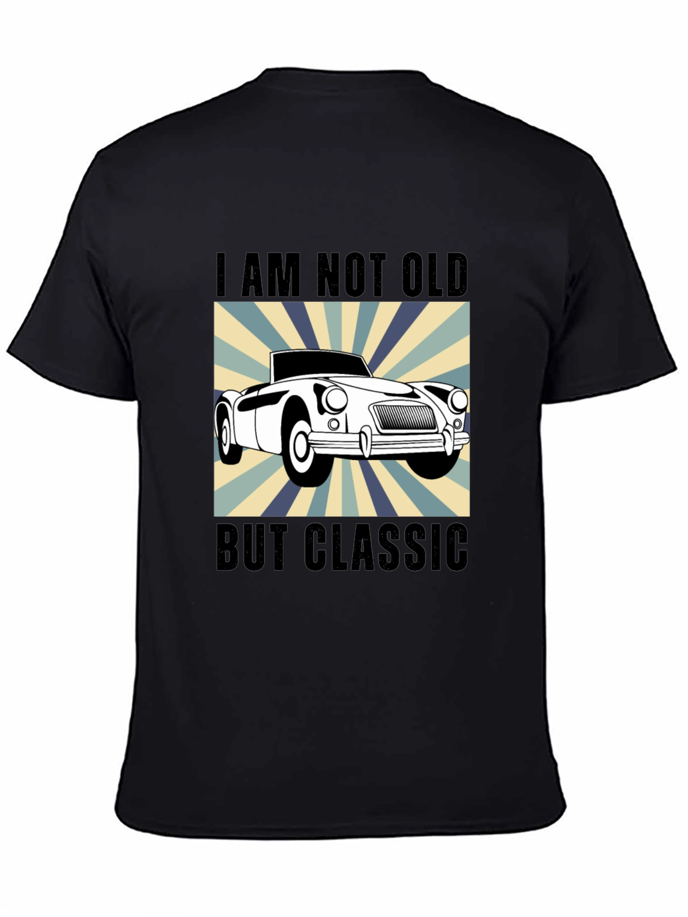 Classic Car T-Shirt - I Am Not Old But Classic