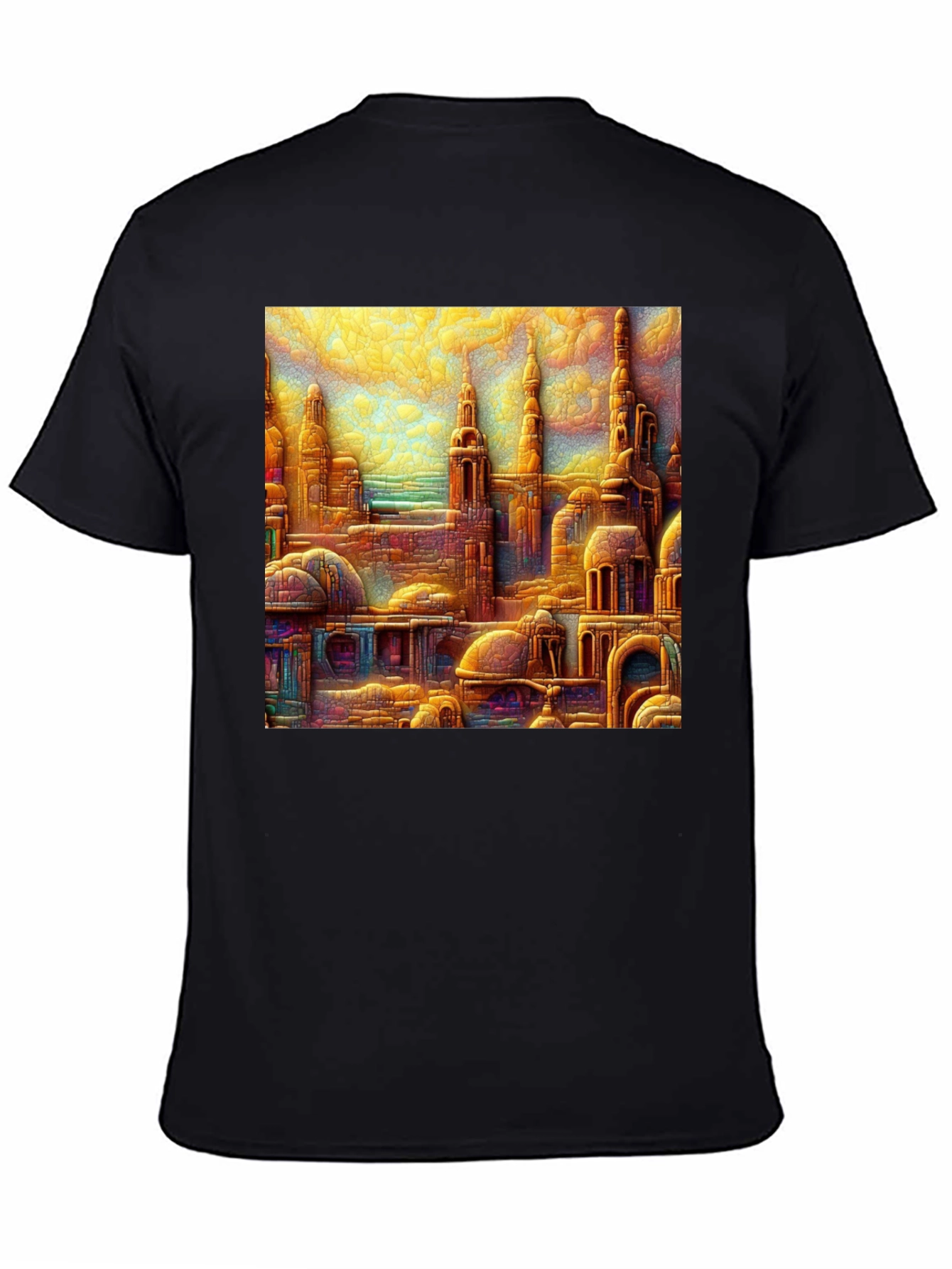 Cityscape Art Tee - Unique Design Comfortable Fit