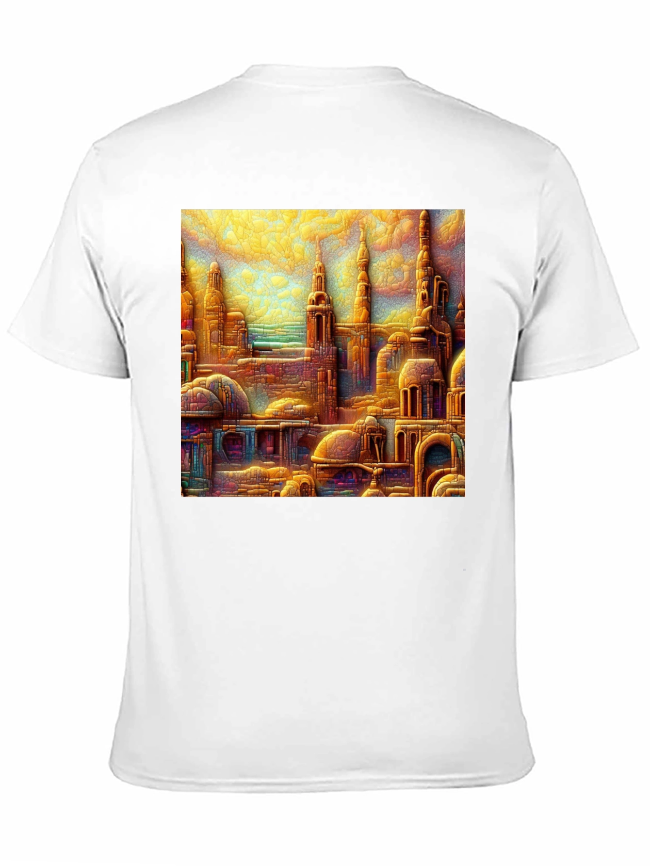 Cityscape Art Tee - Unique Design Comfortable Fit