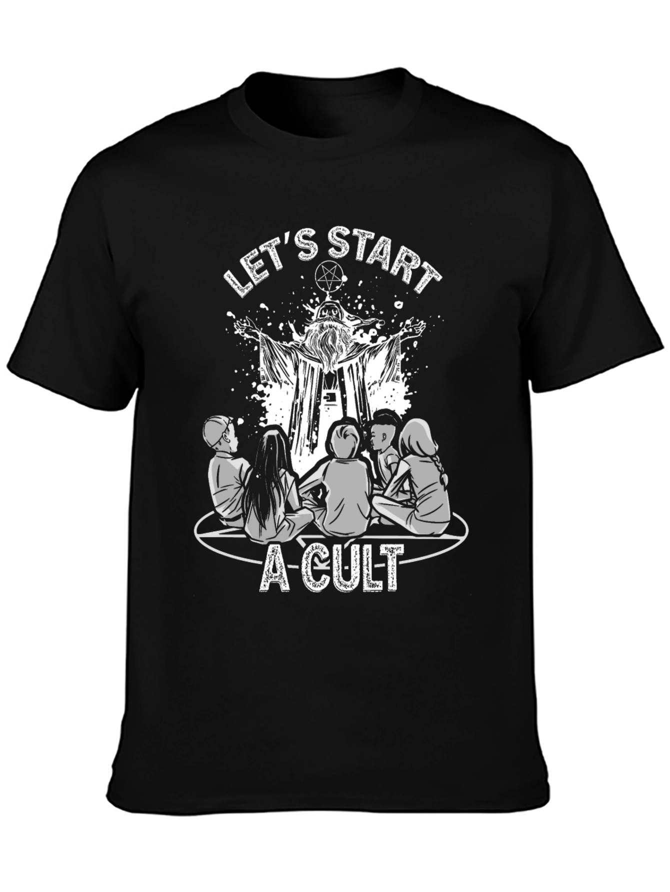 Lets Start a Cult Graphic Tee