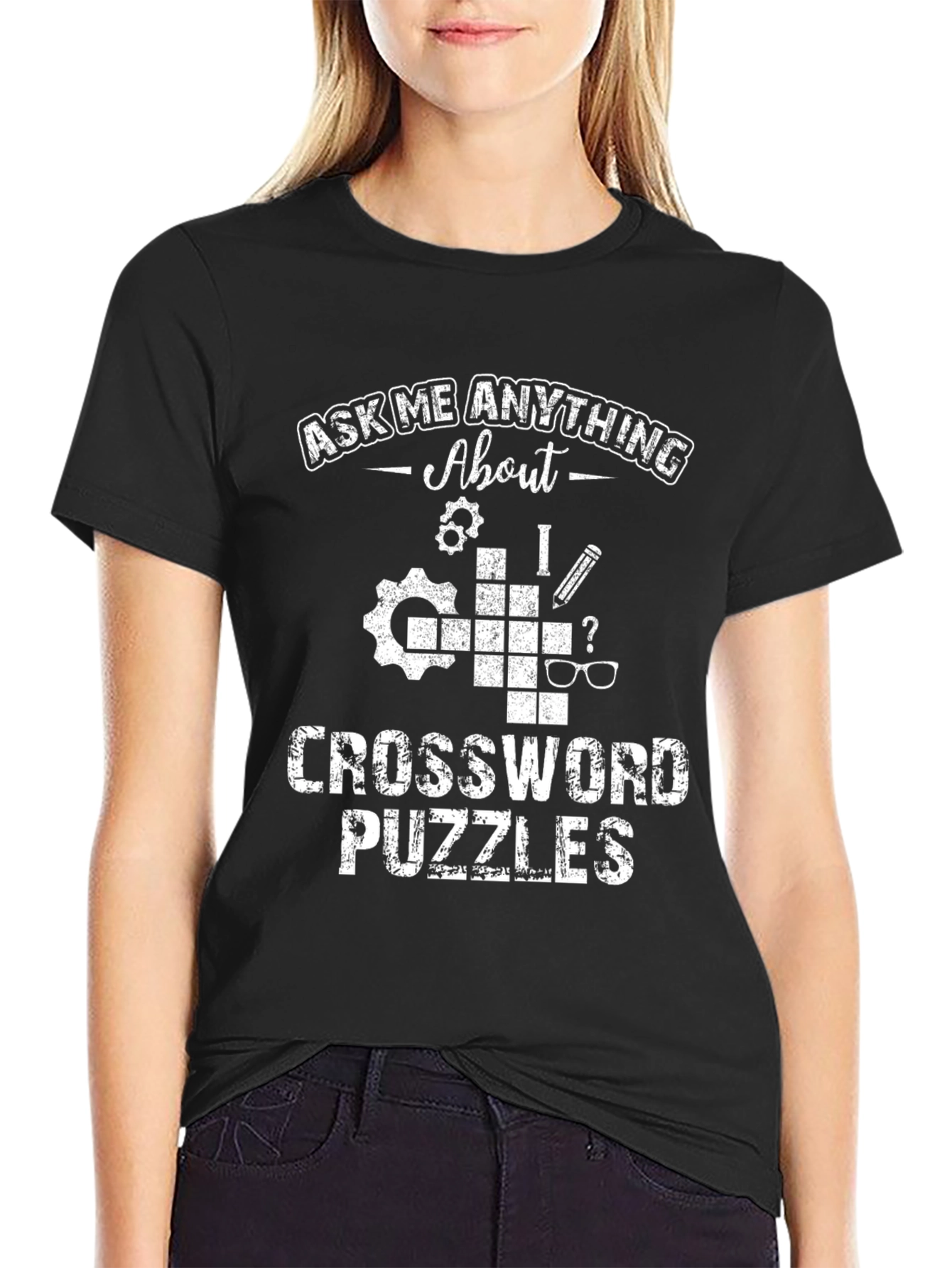 Ask Me Anything About Crossword Puzzles T-Shirt