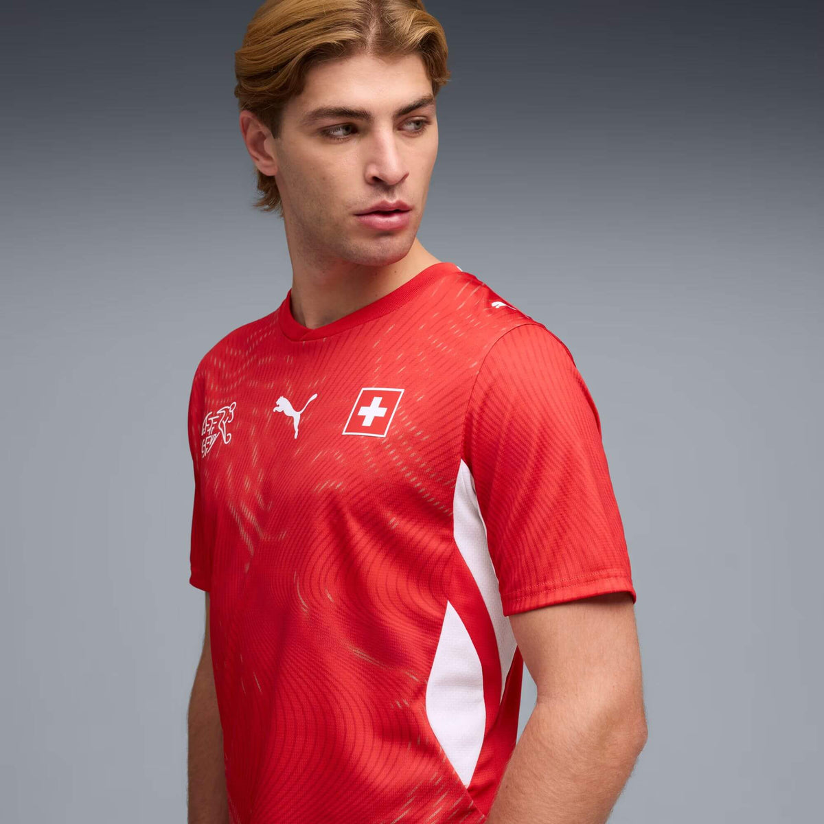 2026 Switzerland Men's Stadium Home Soccer Jersey