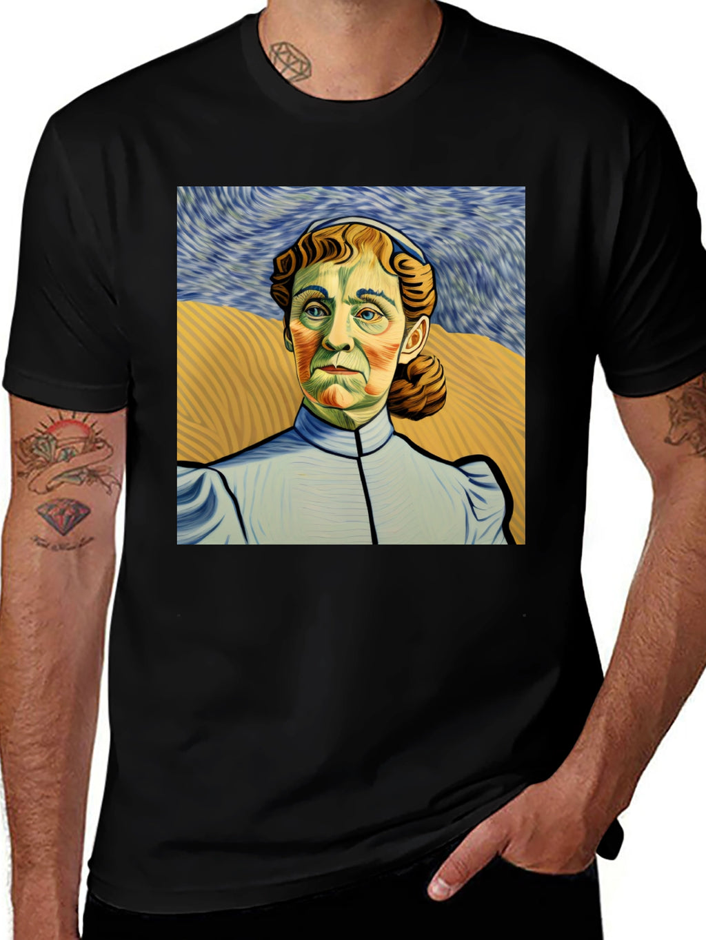 Artistic Portrait T-Shirt