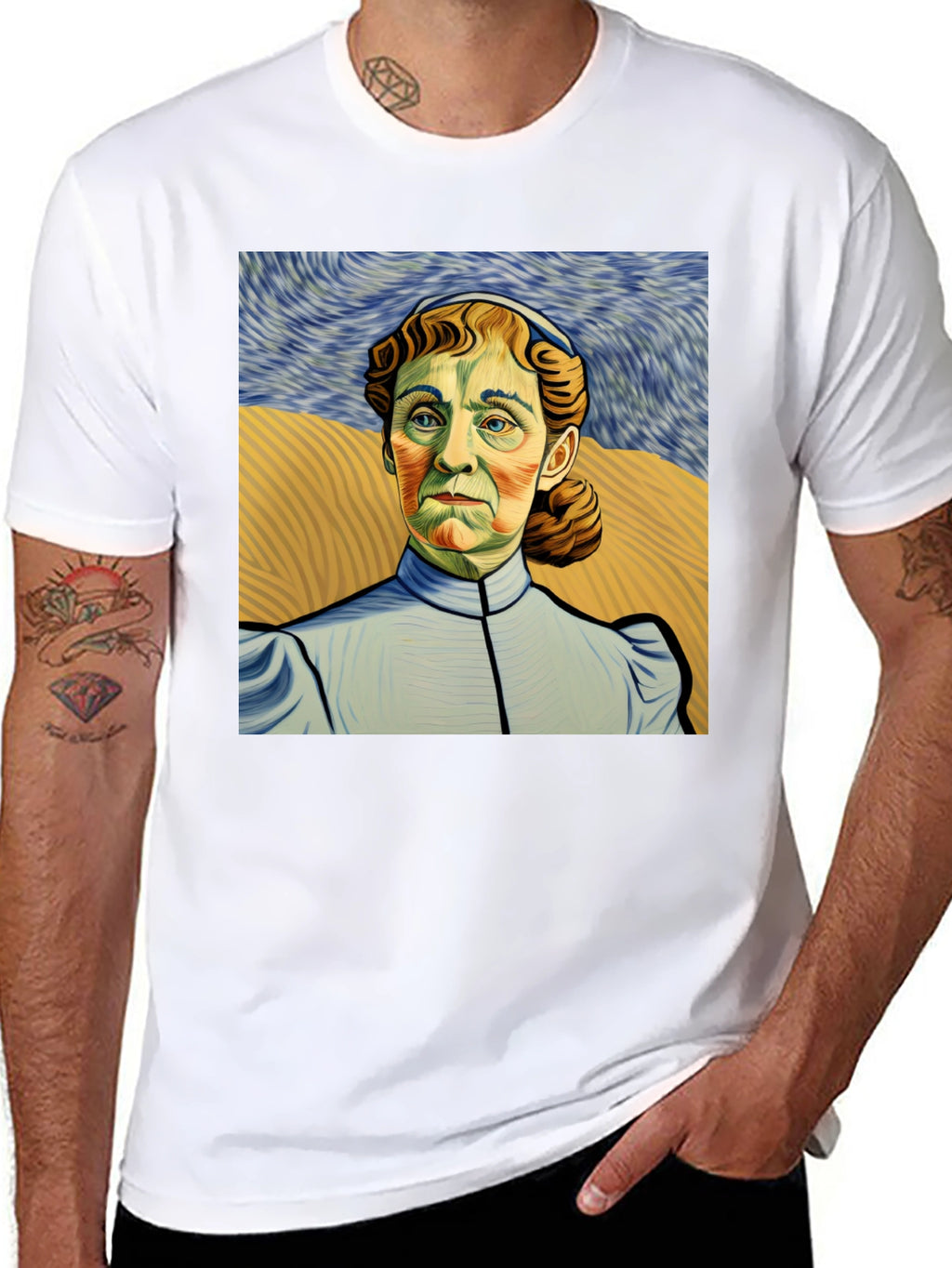 Artistic Portrait T-Shirt