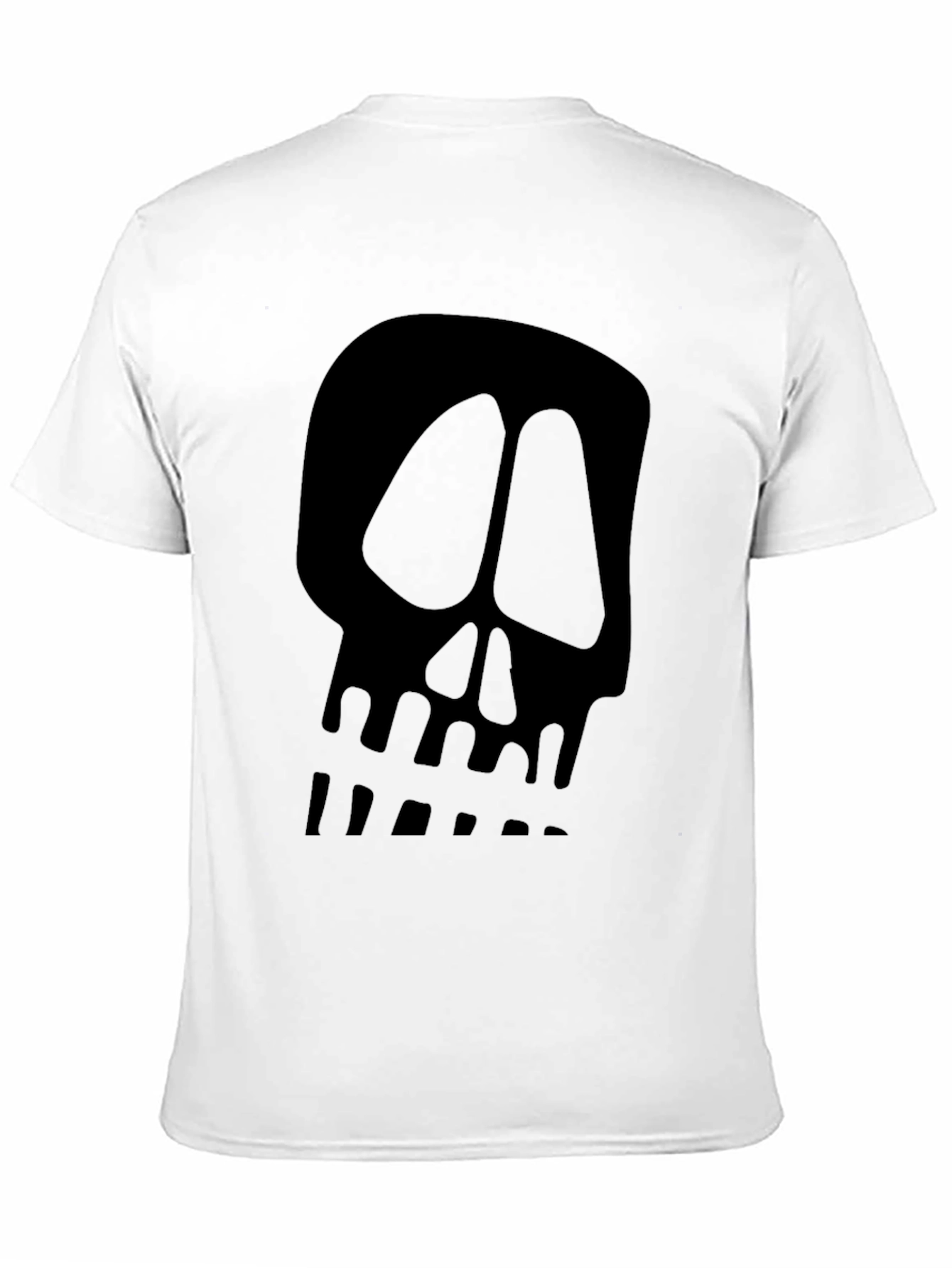 Skull Graphic Black T-Shirt - Cool Casual Tee
