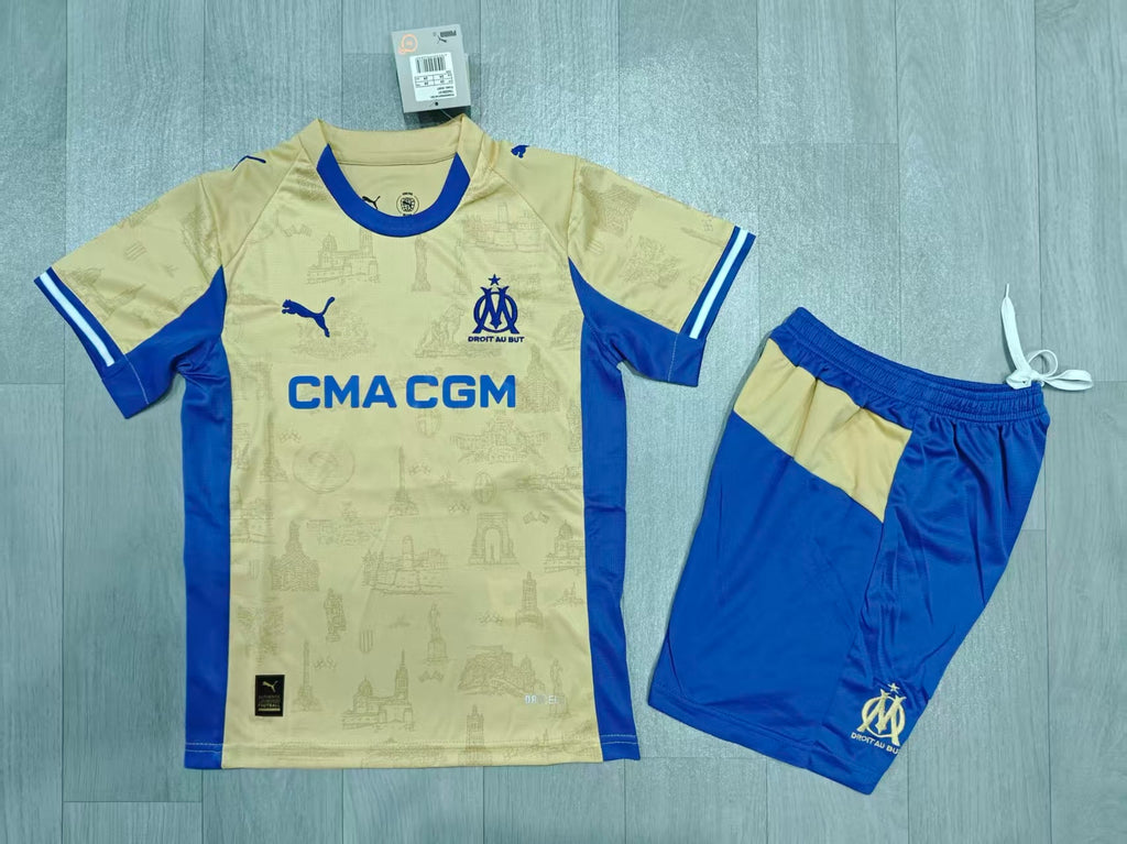 KIDS Olympique de Marseille 2025/26 Special Edition Mini Kit
