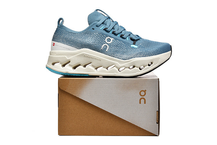 On Cloudsurfer Max Road-Running Shoes Cyan
