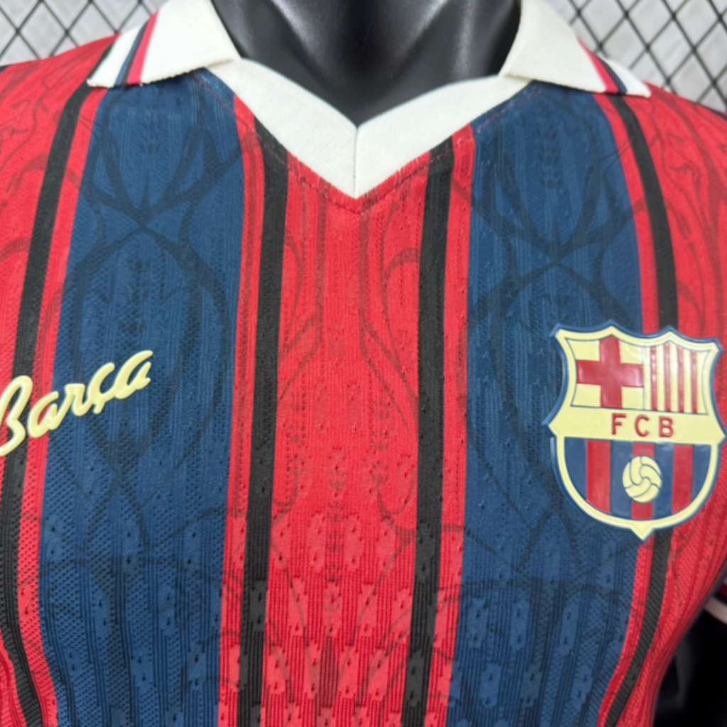 Player Version Barcelona 125th Anniversary Jersey 2025/26