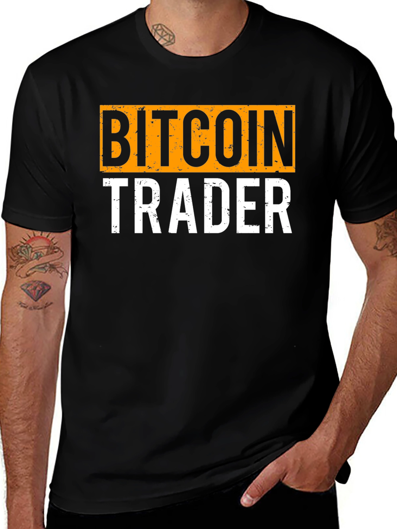 Bitcoin Trader Graphic Tee - Crypto Investor Shirt