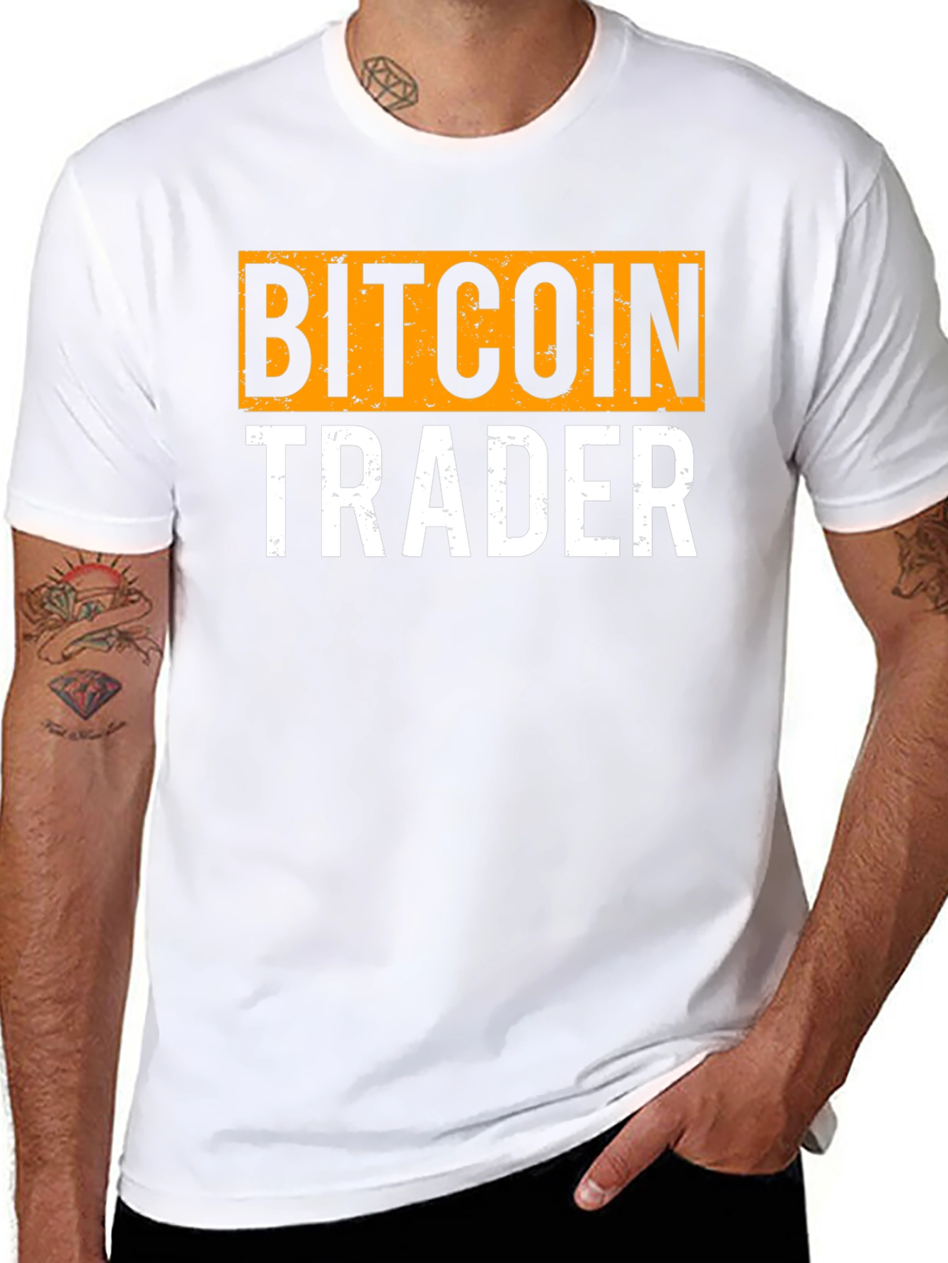 Bitcoin Trader Graphic Tee - Crypto Investor Shirt
