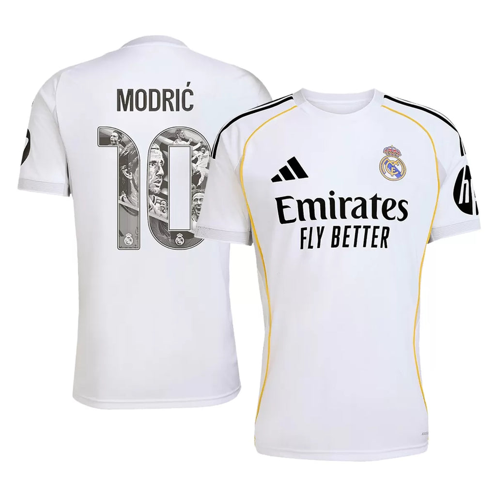 Player Version MODRIĆ Special #10 Real Madrid Home Jersey 2025/26