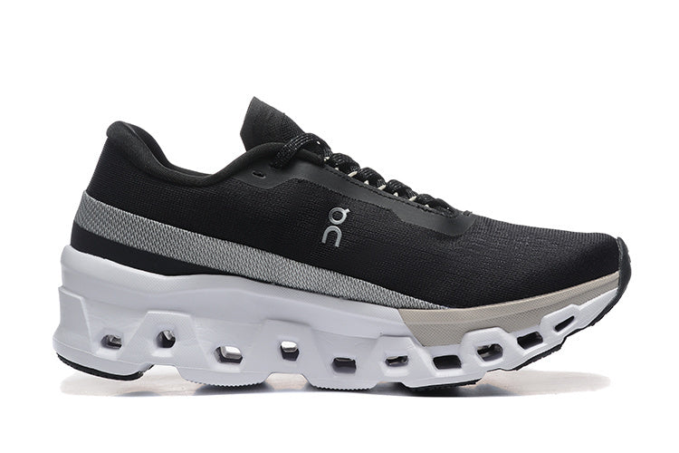 On M Cloudmonster Black/ Frost