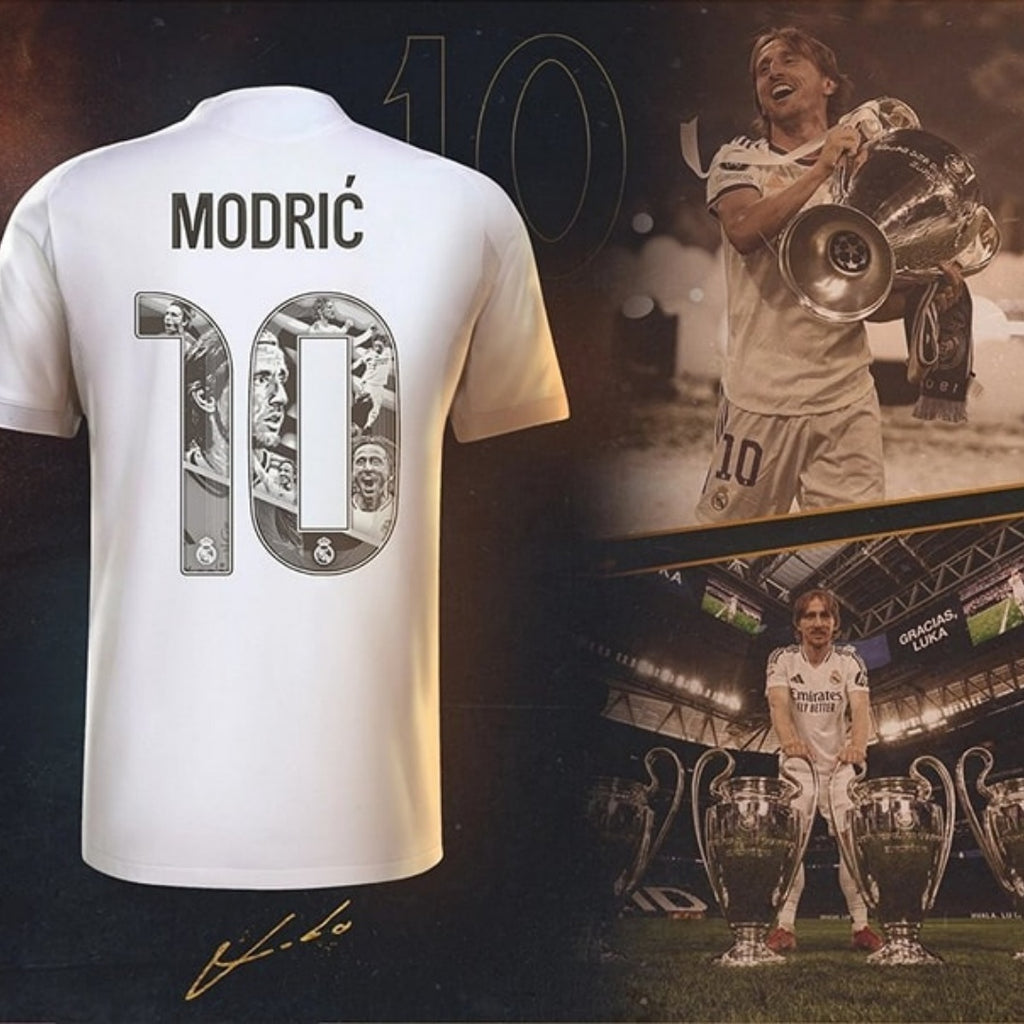 Player Version MODRIĆ Special #10 Real Madrid Home Jersey 2025/26