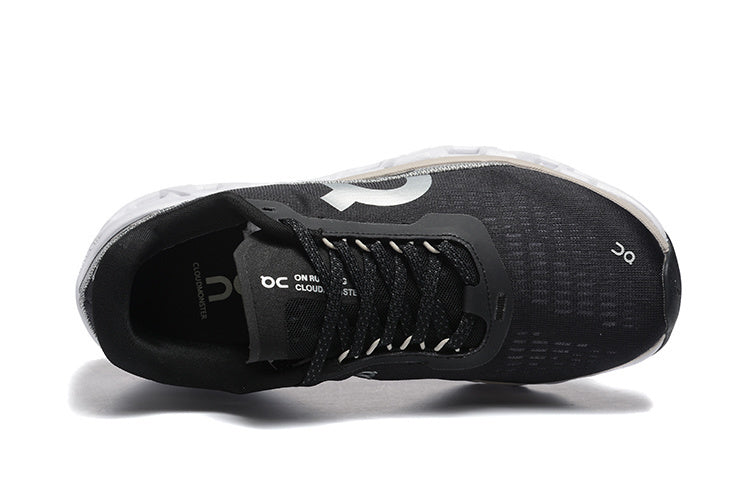 On M Cloudmonster Black/ Frost