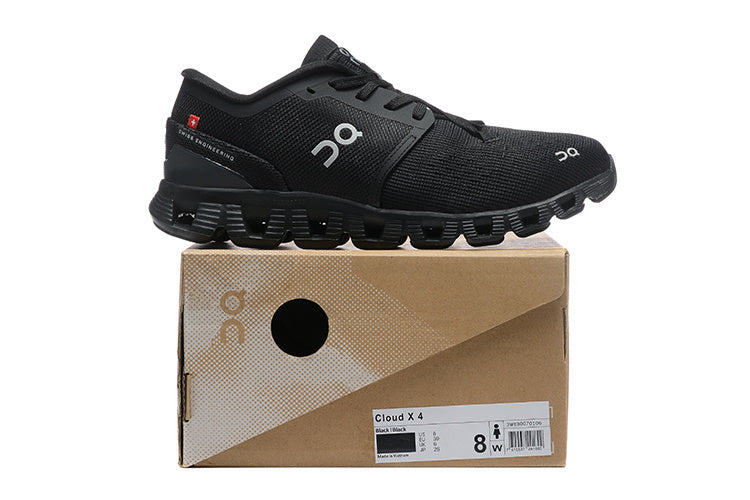 On running cloud x 4 black
