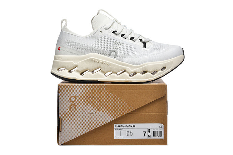 On Cloudsurfer Max Road-Running Shoes White