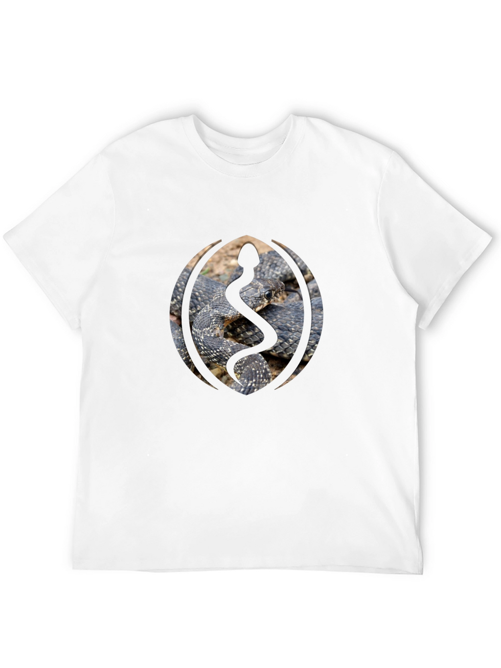 Snake Emblem Black Tee