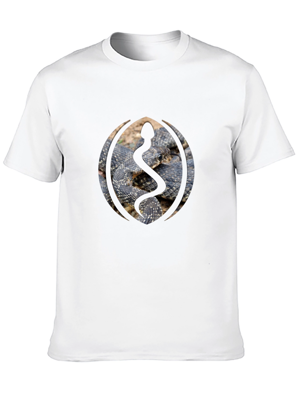 Snake Emblem Black Tee