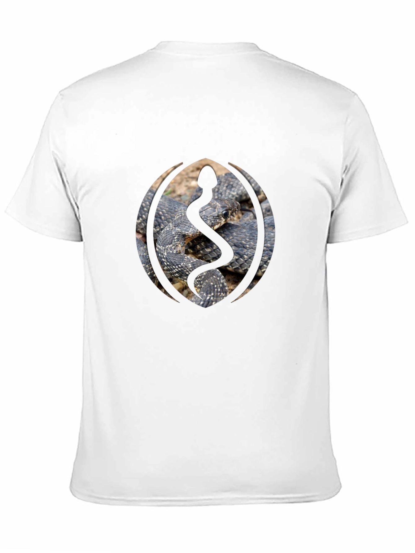 Snake Emblem Black Tee