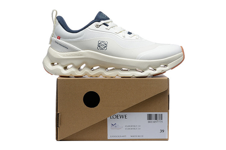 On   Running   Loewe   x   Cloud   Tilt   Unisex   Sneakers   White   Blue