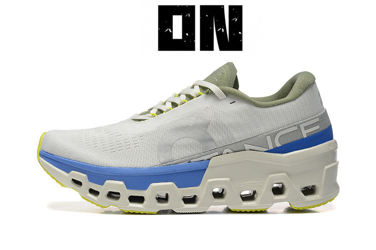 On Running x DISTANCE Cloudmonster 2 White / Lapis