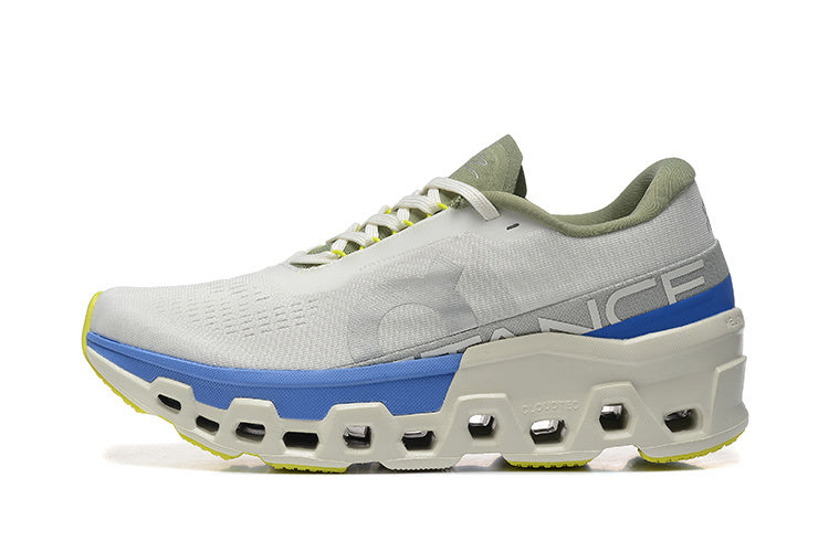 On Running x DISTANCE Cloudmonster 2 White / Lapis