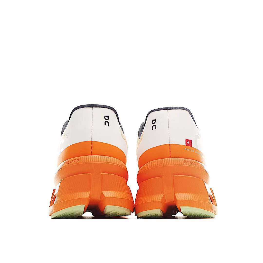 On Running Cloudmonster Sneakers Beige | Orange