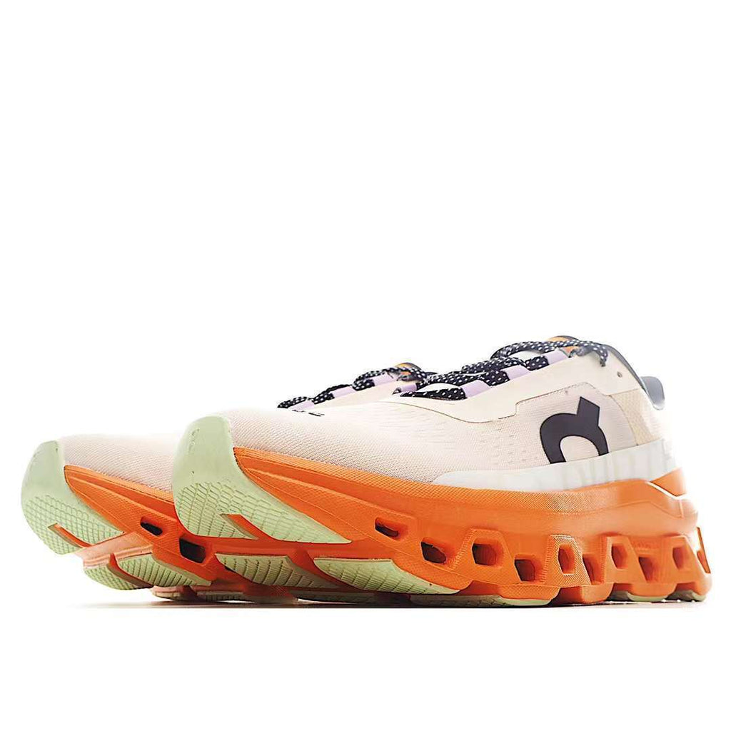 On Running Cloudmonster Sneakers Beige | Orange