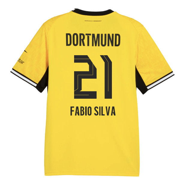 2026-2027 Borussia Dortmund Home Shirt (Fabio Silva 21)