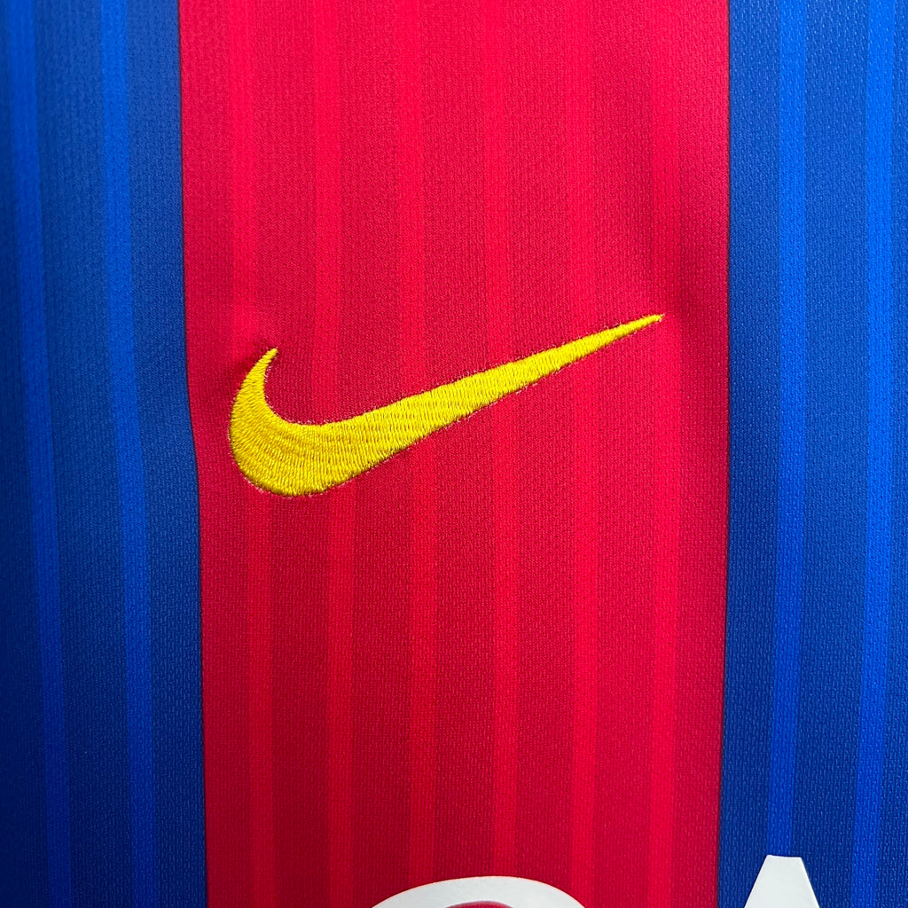 Retro Barcelona Home Long Sleeve Jersey 2014/15