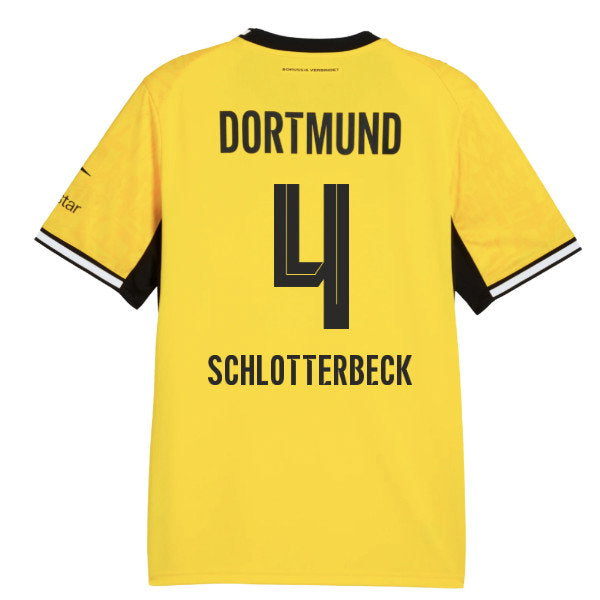 2026-2027 Borussia Dortmund Home Shirt (Schlotterbeck 4)