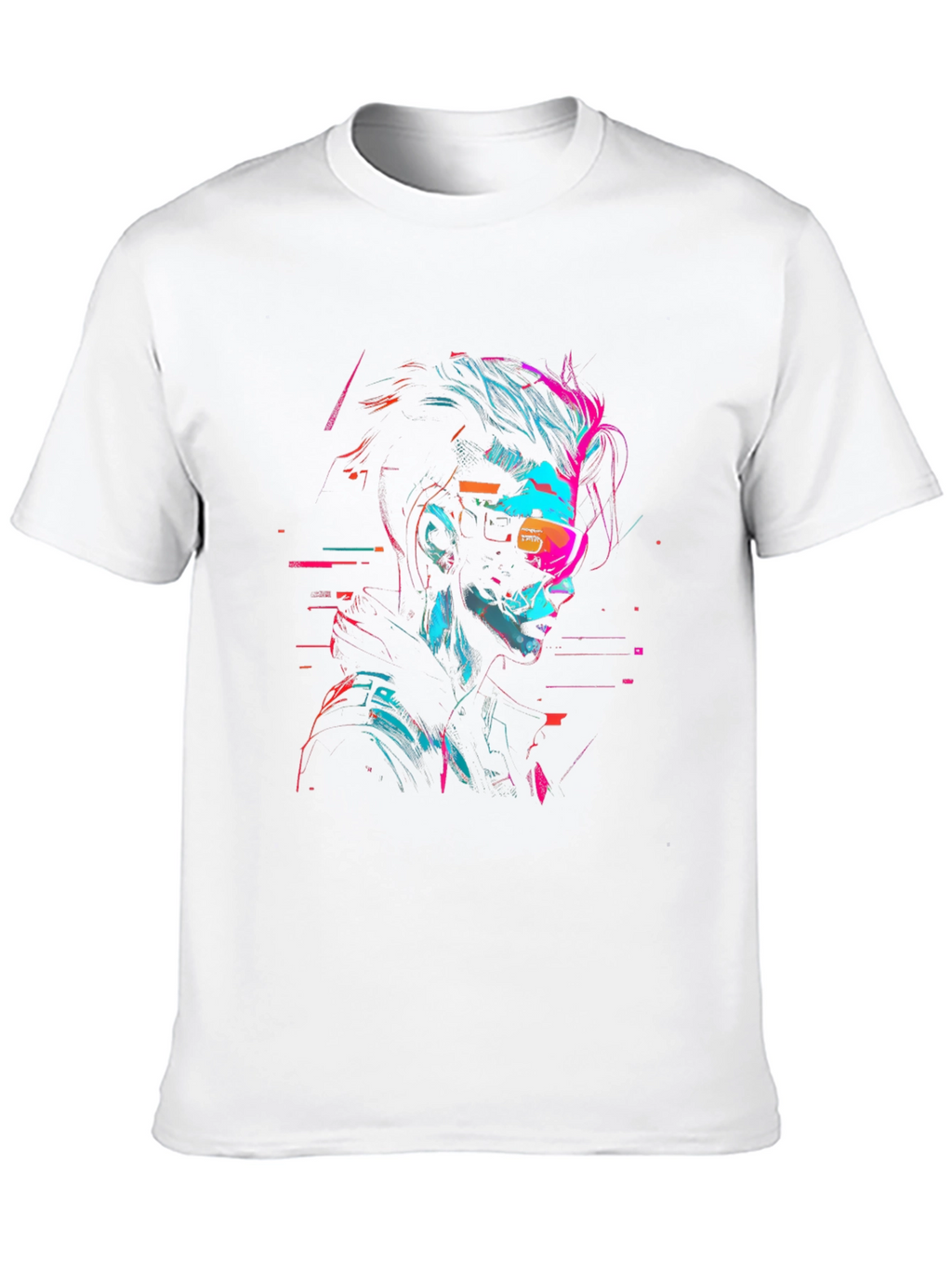 Cyberpunk Style Graphic Tee