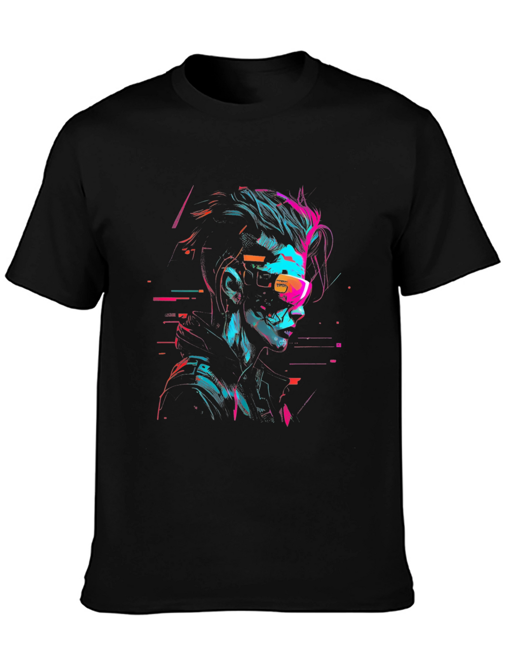 Cyberpunk Style Graphic Tee
