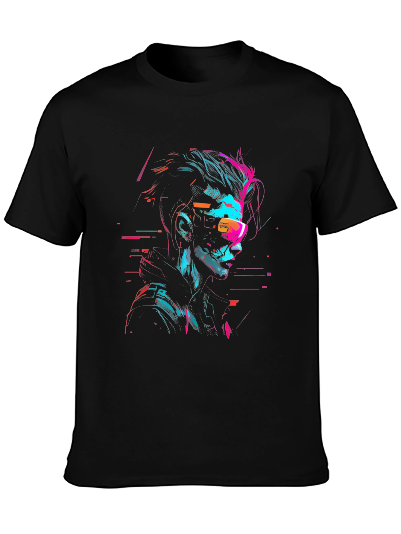 Cyberpunk Style Graphic Tee