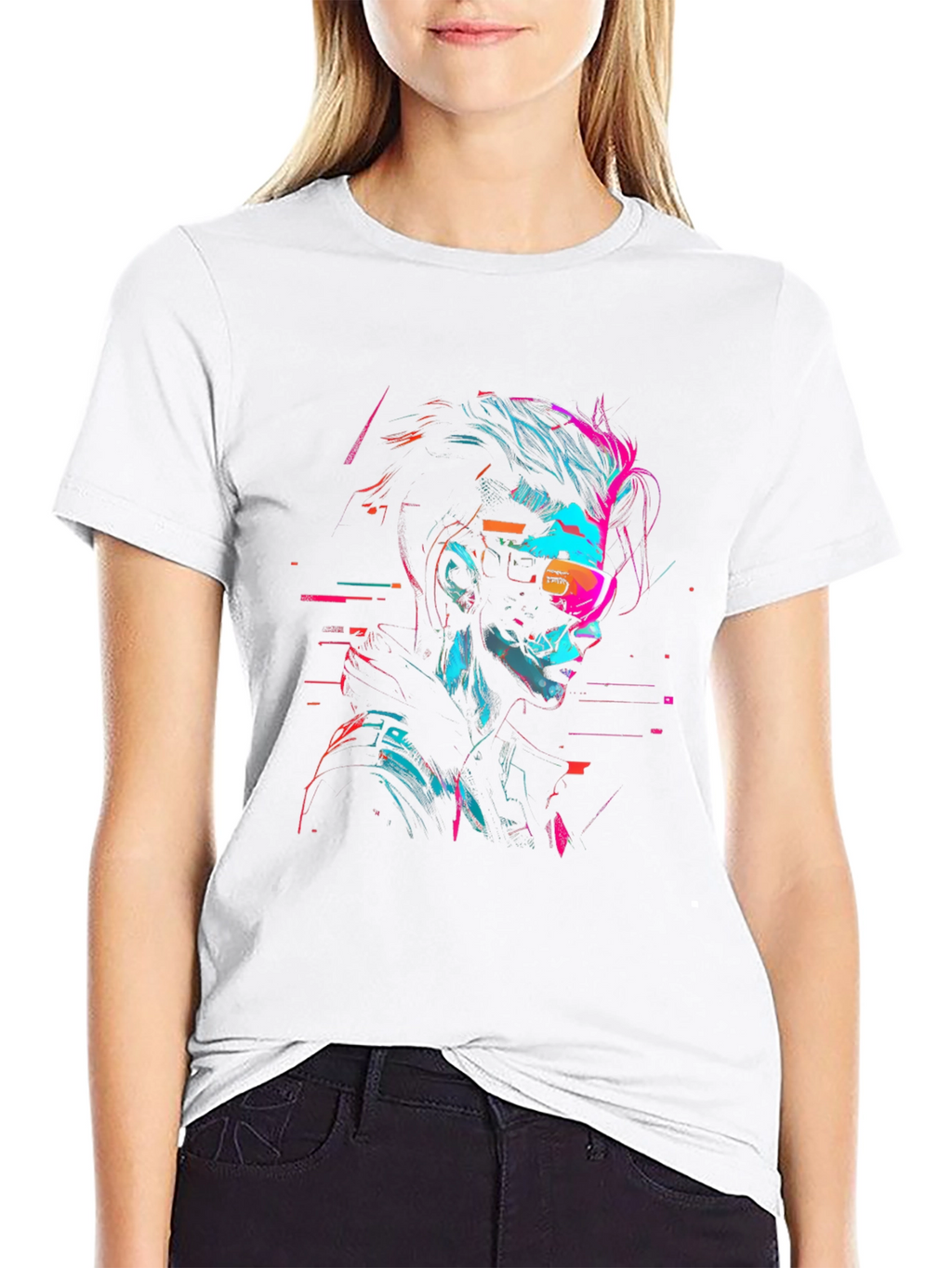 Cyberpunk Style Graphic Tee
