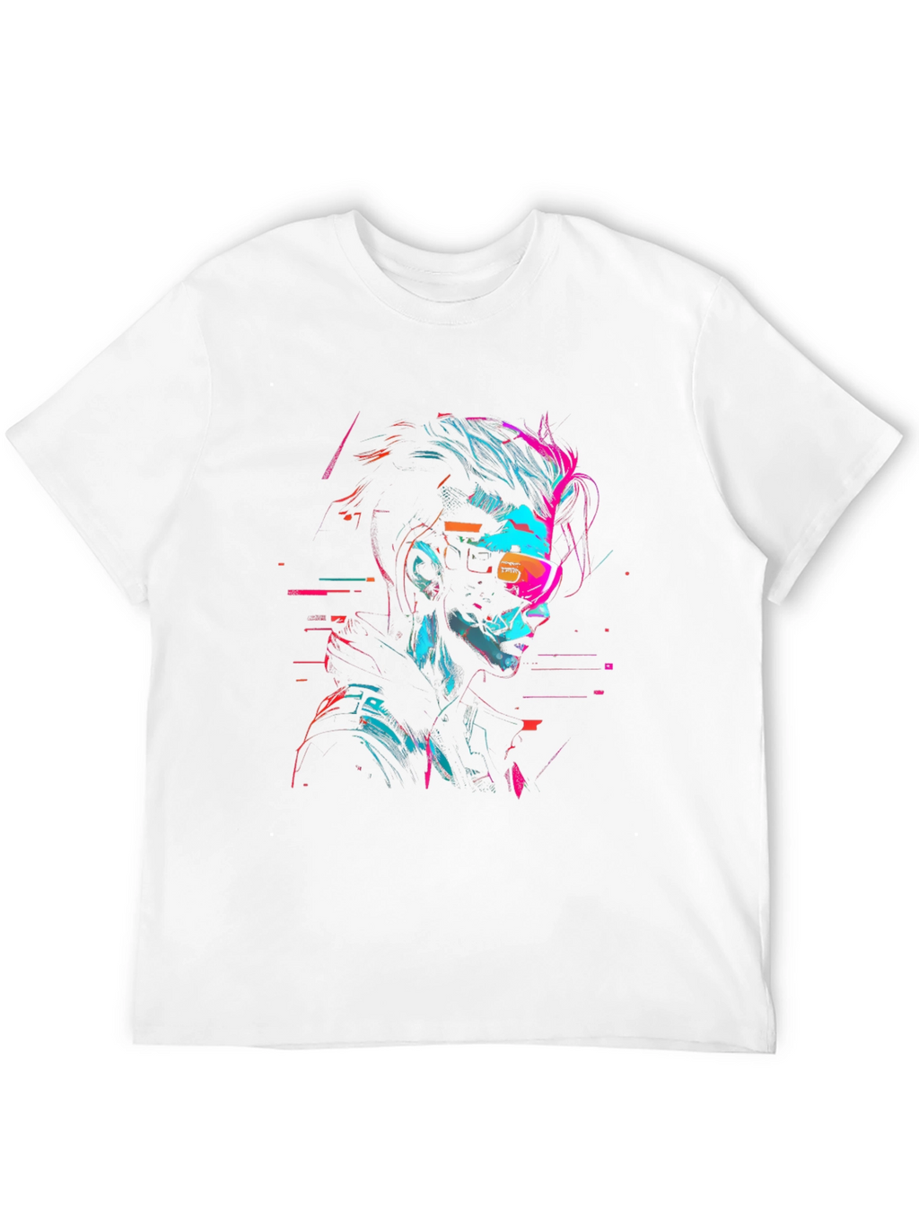 Cyberpunk Style Graphic Tee