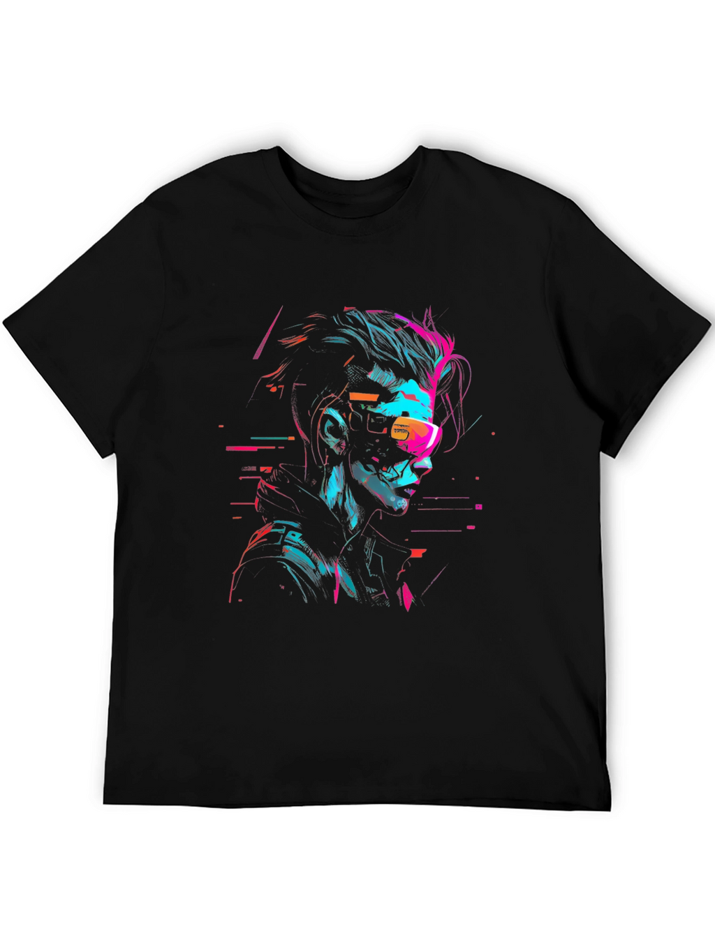 Cyberpunk Style Graphic Tee