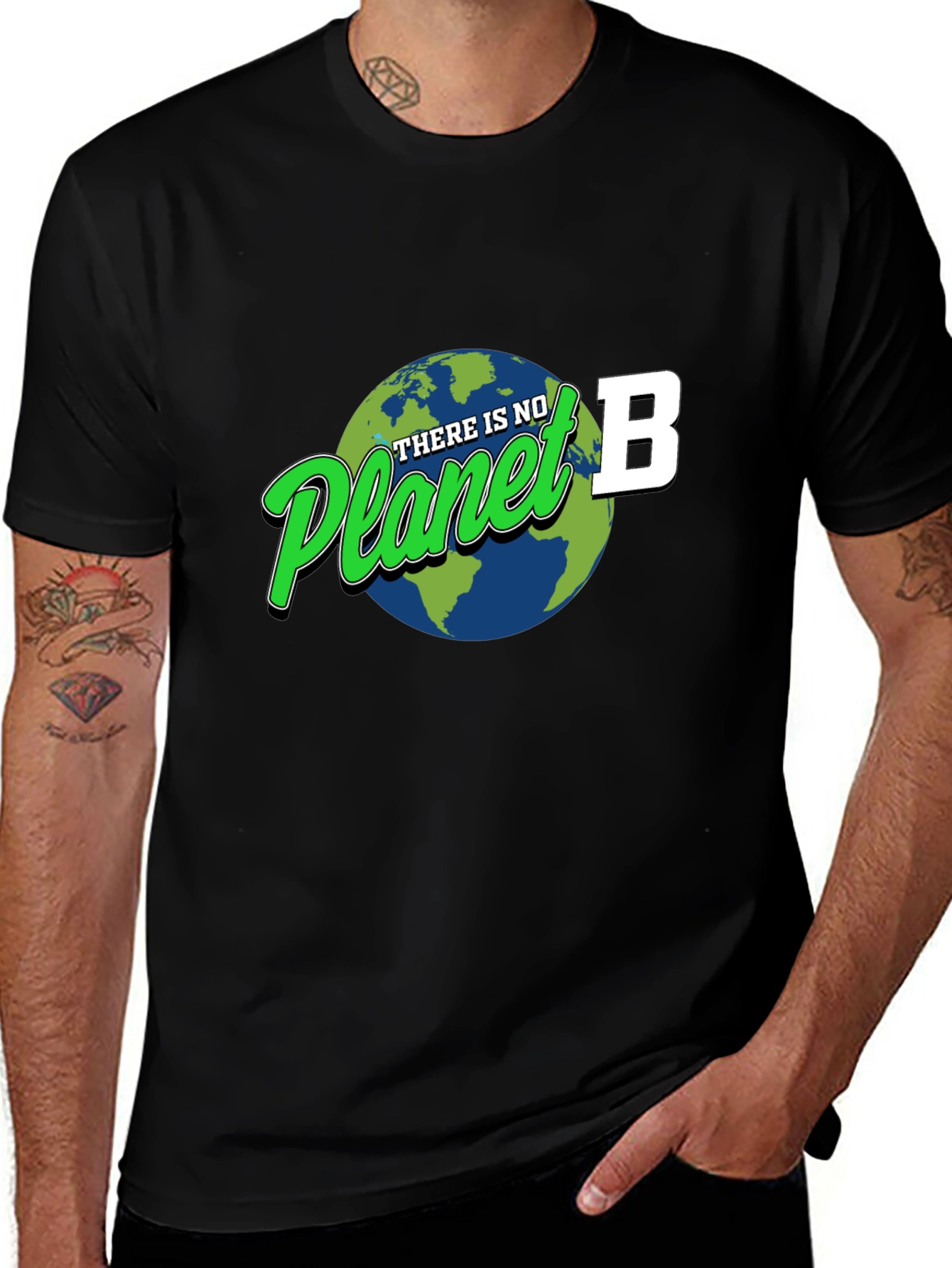 Eco-Friendly No Planet B Graphic T-Shirt