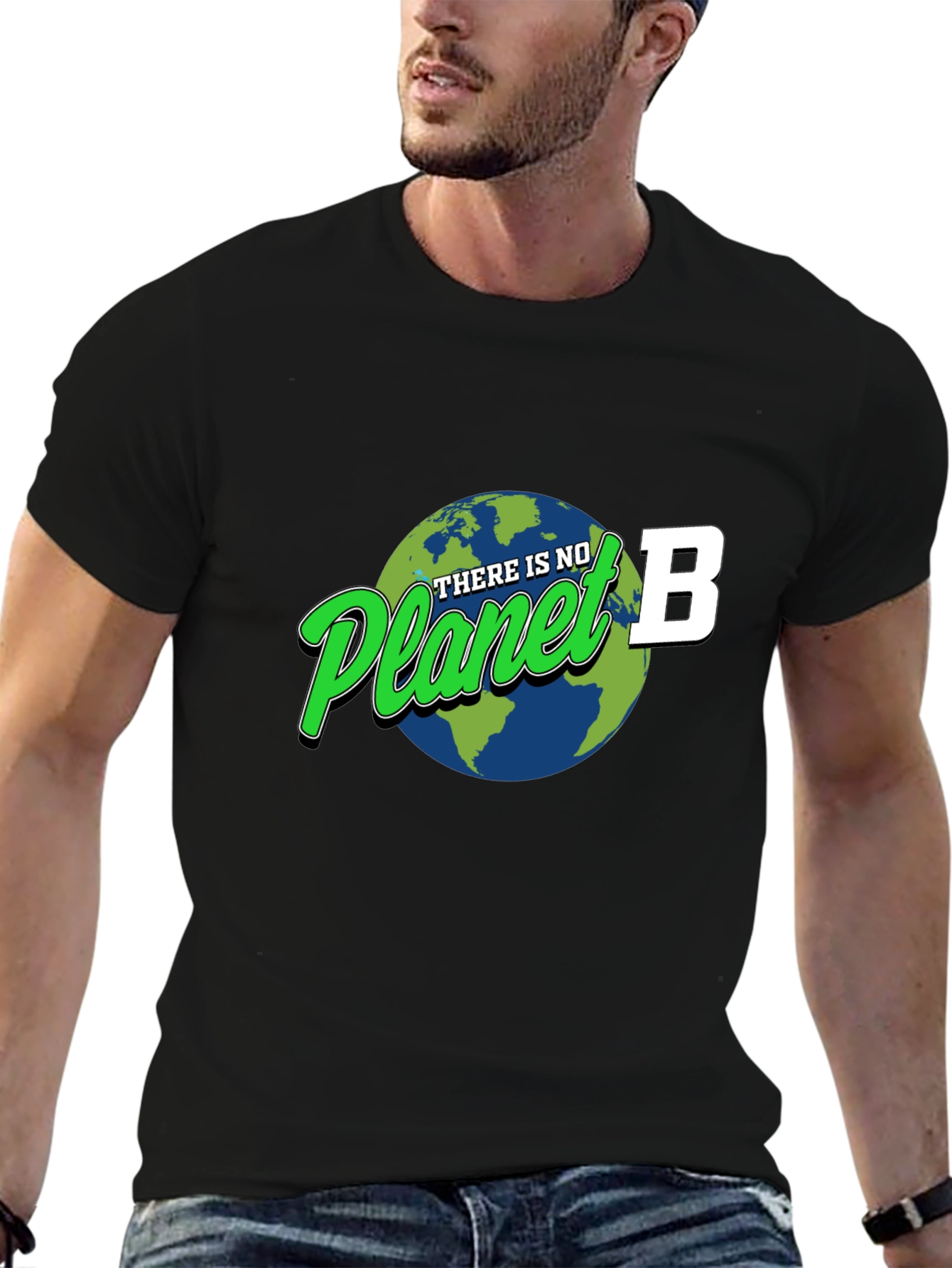 Eco-Friendly No Planet B Graphic T-Shirt