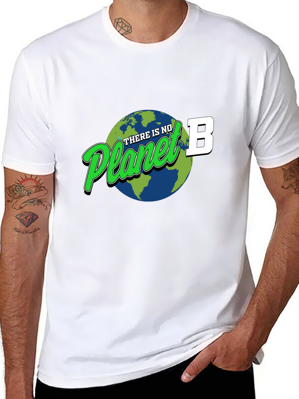Eco-Friendly No Planet B Graphic T-Shirt