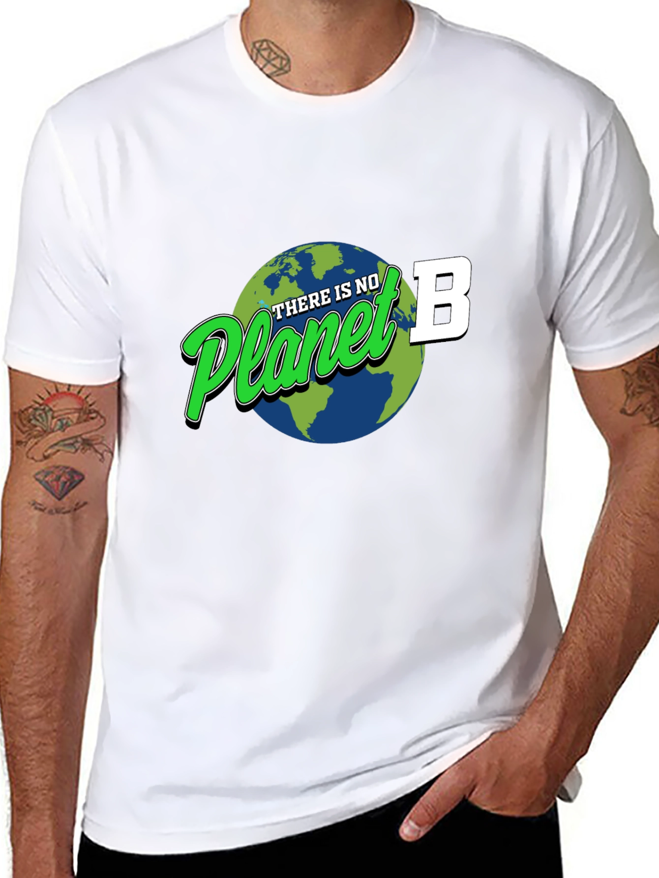 Eco-Friendly No Planet B Graphic T-Shirt