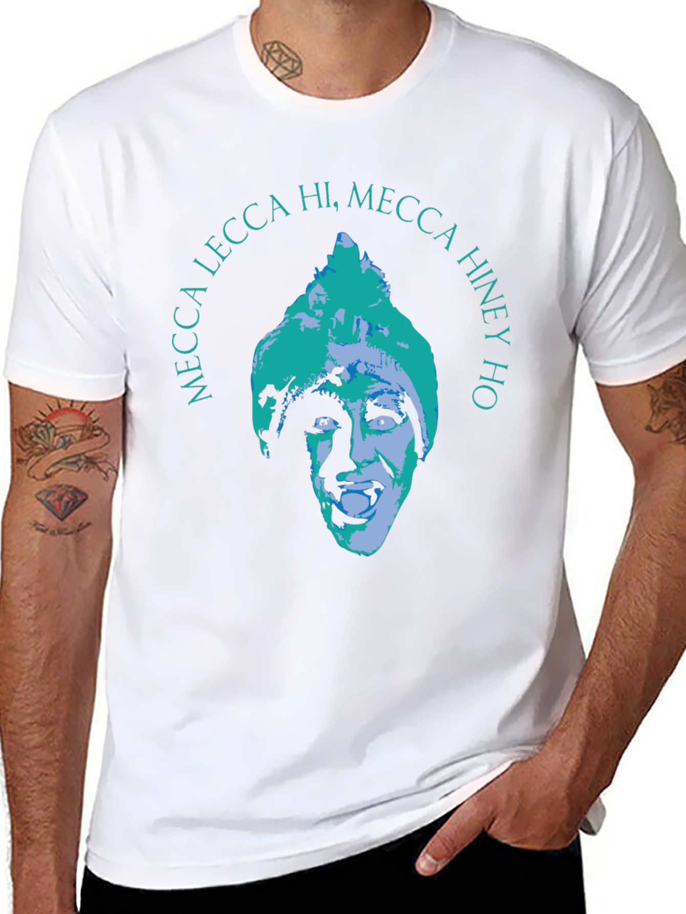 Mecca Lecca Hi Mecca Hiney Ho Graphic Tee